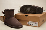 MINI BAILEY BOW BOOTS 1005062 CHOCOLATE