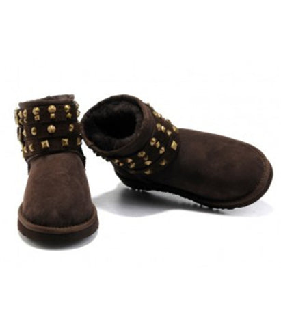 CLASSIC MINI SHORT BOOTS 6809 CHOCOLATE