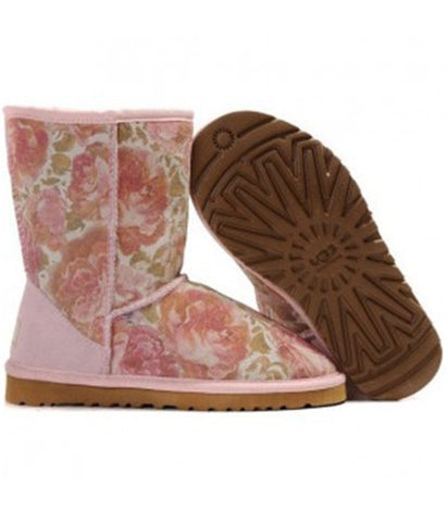 ROMANTIC FLOWER BOOTS 5801 PINK