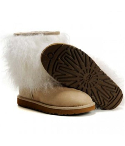 SHEEPSKIN CUFF BOOTS 1875 LIGHT CHESTNUT