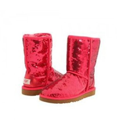 SHORT SPARKLES BOOTS 3161 RUBY RED