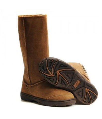 ULTIMATE TALL BRAID BOOTS 5340 CHESTNUT