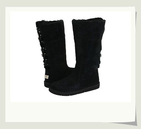ROSEBERRY SUEDE BOOTS 5734 BLACK