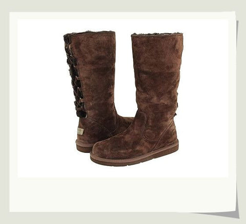 ROSEBERRY SUEDE BOOTS 5734 CHOCOLATE
