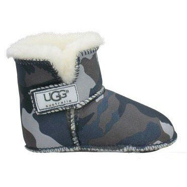 INFANTS ERIN BOOTS BABY 5202 GRAY CAMO