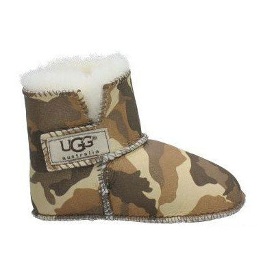 INFANTS ERIN BOOTS BABY 5202 SAND BROWN CAMO